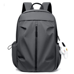 1 14 Inch Large Capacity Leisure Schoolbag Sports Simple Men And Women Universal Computer Backpack With Pendant