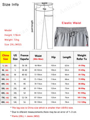 Summer Zip Pockets Sweat Shorts Men Sportswear 3/4 Capris Pants Breathable Cotton Straight Breeches Short Pants Big Size 8XL