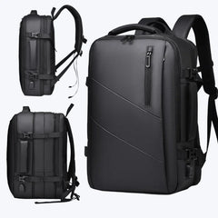 Weixier 16 Inch Large-capacity Men's High-end Backpack Computer Bag High-end Business Bag Expandable Backpack Witch USB