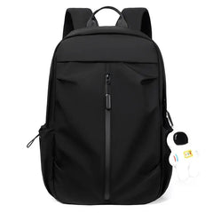 1 14 Inch Large Capacity Leisure Schoolbag Sports Simple Men And Women Universal Computer Backpack With Pendant